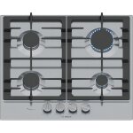 Table de cuisson gaz bosch pcp6a5i90 - s�rie 6 - 58, 2 x 4, 5 x 52 cm