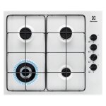 Table de cuisson au gaz electrolux 300 slim line egs6414w - 4 plaques de cuisson - niche - largeur : ...