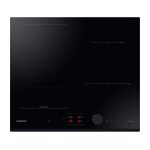 Table de cuisson � induction samsung nz64b6058gk flex zone plus avec 4 zones