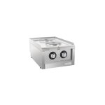 Table inox de cuisson lectrique 2 feux ()180 mm,  poser, 3500 w, 220 v - mono