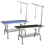 Table spéciale pour le toilettage des chiens spécial grandes races spéciales noir couleur noire Table spéciale pour le toilettage des chiens spécial grandes races spéciales noir couleur noire