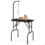 Table de toilettage pour chien costway pieds pliable, station de beauté professionnelle pour animaux ... Table de toilettage pour chien costway pieds pliable, station de beauté professionnelle pour animaux ...