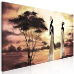 Tableau tableau africain et ethnique african goddesses (1 part) narrow 150 x 50 cm