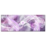 Tableau déco panoramique abstraite hypnose - abstrait - 80x30 cm Tableau déco panoramique abstraite hypnose - abstrait - 80x30 cm
