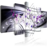 Tableau fleurs coolness of orchid 200 x 100 cm
