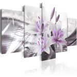 Tableau fleurs crystal finesse 200 x 100 cm