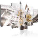 Tableau fleurs ethereal elegance 100 x 50 cm