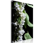 Tableau fleurs lilacs detail (1 part) vertical 40 x 60 cm
