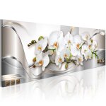 Tableau fleurs orchids ii 150 x 50 cm