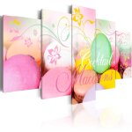 Tableau nature morte macarons 200 x 100 cm