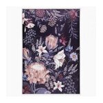 Tableau toile murale encadr?e imprim?e fleurs 60 x 90 cm