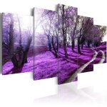 Tableau verger de lavande 100 x 50 cm