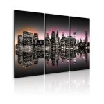 Tableau villes la ville qui ne dort jamais - new york 120 x 80 cm