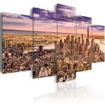 Tableau villes sleeplessness in new york 200 x 100 cm