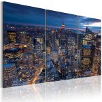 Tableau villes vue d'en haut - new york 120 x 80 cm