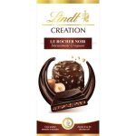 Tablette de chocolat lindt creation le rocher noir - 150g