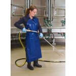 Tablier de traite et de lavage synthtique bleu 125 x 100 cm 15151 kerbl