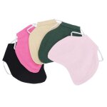 Tablier de selle de poule, 5 pices, couleur unie, rglable, double veste pour animaux de compagnie, ...