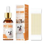 D�tachant pour les yeux des chiens et des chats, 50 ml, anti - taches, soulagement efficace pour s�cher ...