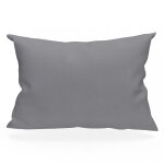 Taie d'oreiller 50x75 cm zzz gris