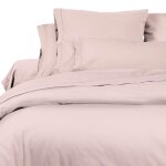 Taie d'oreiller am�ricaine en coton percale 50x75 cm camille rose, par songe de camille