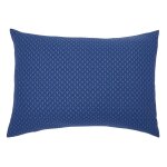 Taie d'oreiller en bambou bleu marine 50x70