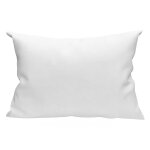 Taie d'oreiller en polycoton 50x75 cm percale blanc, par soleil d'ocre