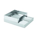 Tamis a farine glissiere inox 25 cm