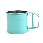 Tamis a farine a mailles en acier inoxydable, a main, tasse, poudre, farine, sucre glacé, cuisson, pâtisserie ... Tamis a farine a mailles en acier inoxydable, a main, tasse, poudre, farine, sucre glacé, cuisson, pâtisserie ...