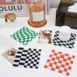 Tampons isolants colors en acrylique, sous - verres impermables, tapis de caf, vaisselle, tampon de ...