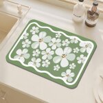 Tampon de vidange absorbant de cuisine, polymres de schage de vaisselle rtro nordique, proximit des ...