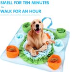 Tapis d'alimentation pour animaux domestiques, encourage les comp�tences naturelles de recherche de nourriture ...