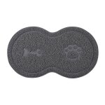 Tapis d'alimentation en silicone pour chat, imperm�able et antid�rapant, set de table pour gamelles et ...