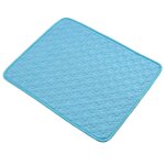 Tapis pour animaux de compagnie tapis d'�t� en soie glac�e pour chien tapis de canap� tapis de glace ...