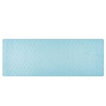 Tapis de bain antid�rapant avec ventouses, caoutchouc naturel, antibact�rien, rectangulaire, 97 x 36 ...