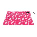 Tapis chauffant pour animaux de compagnie, tapis chauffant a temperature reglable pour chien et chat