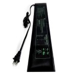 Tapis chauffant pour semis en pvc, portable, noir, durable, fournitures de jardin, 4 modeles de prises, ...