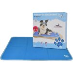 Tapis pour chien refroidissant m - 75 x 50 cm - coolgel antiderapant et anti - flux - avec citronnelle ...