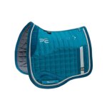 Tapis de dressage pour cheval antid�rapant satin premier equine azzure