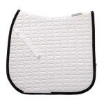 Tapis de dressage kavalkade exclusive dressage mixte blanc