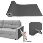Tapis griffoir pour chat - 40 x 200 cm - autocollant - pour canap - planche a gratter amovible - protection ...