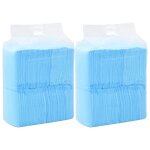 Tapis d?hygi�ne pour chiens 200 pcs 60 x 60 cm tissu non tiss�