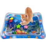Tapis jeu chat, tapis sensoriel chat, tapis d'eau jouet pour chats, tapis de jeu pour chats pour l'ete, ...