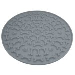 Tapis de l�chage en silicone rond pour chien nobby pet dog