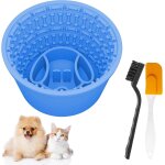 Tapis a lcher en silicone pour chien, mangeoire lente, bol a lcher pour chien, bol a lcher pour chien ...