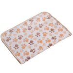 Tapis de lit universel en molleton de corail epais pour animaux de compagnie, couverture pour nid d'animaux ...