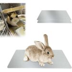 Tapis de refroidissement pour lapin, 2pcs coussin de refroidissement pour lapins, cochon d'inde, chinchilla, ...