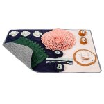 Tapis de reniflage pour chiens, tapis d'alimentation lente, durable, puzzle, jouets, encourage les comp�tences ...