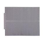 Tapis de s�chage large en silicone pour la vaisselle - r�sistant a la chaleur l