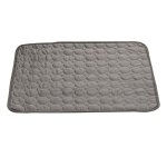 Tapis de soie glacée pour chien tapis d'été pour animaux de compagnie teddy kennel résistant aux morsures ... Tapis de soie glacée pour chien tapis d'été pour animaux de compagnie teddy kennel résistant aux morsures ...